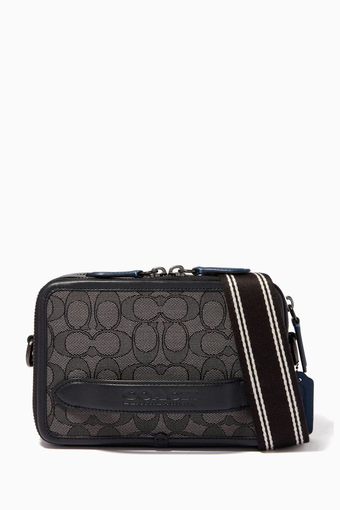 

Charter Crossbody in Signature Jacquard, Multicolour