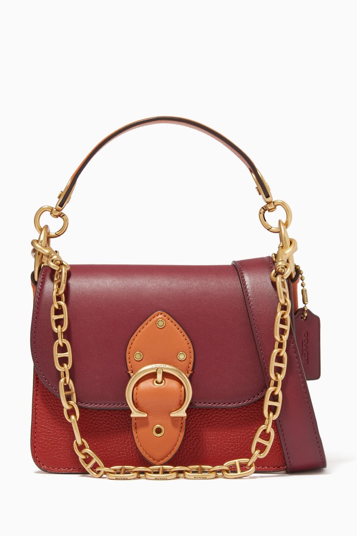 

Beat Shoulder Bag 18 in Leather, Multicolour