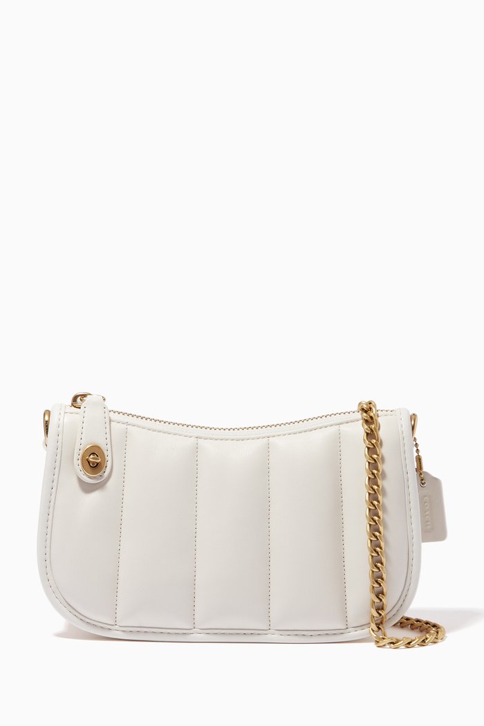 

Swinger 20 Bag with Quilting, White