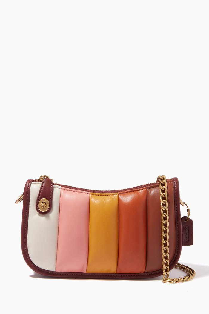

Swinger 20 Bag with Quilting in Nappa, Red