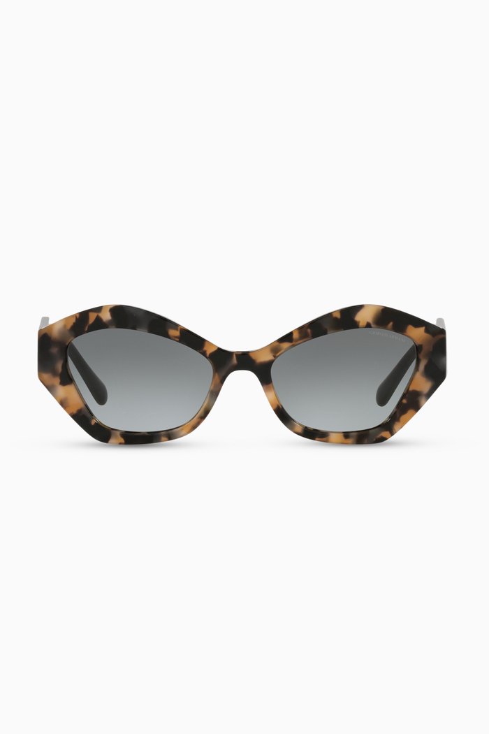 

Cat Eye Sunglasses in Acetate, Grey