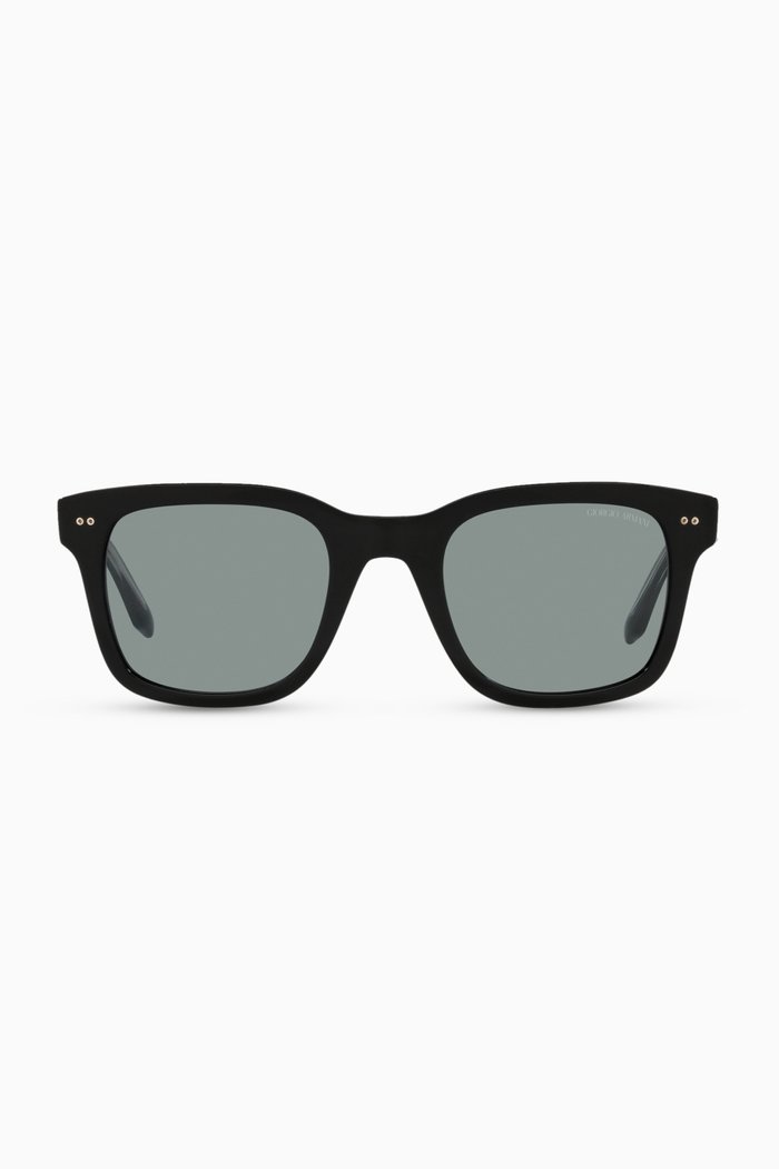 

D Frame Sunglasses in Acetate, Blue