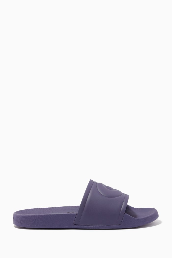 

Ulla Slides in Rubber, Purple