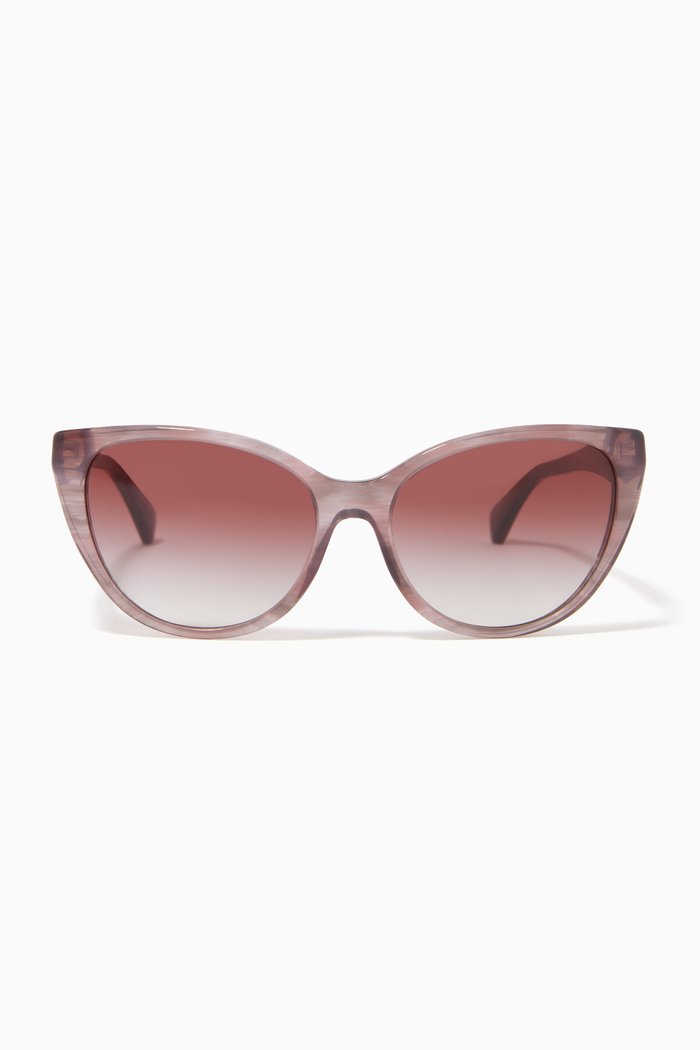 

Cat Eye Sunglasses in Acetate, Purple
