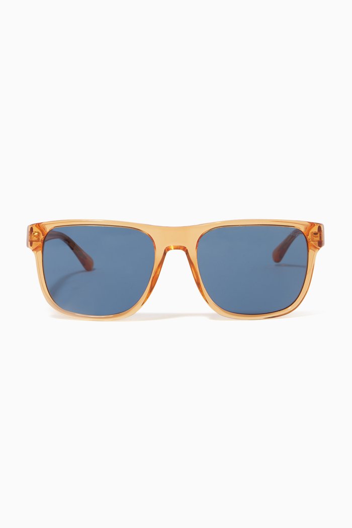 

Round Sunglasses in Acetate, Brown