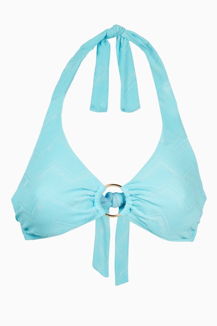

Brussels Bikini Top, Blue