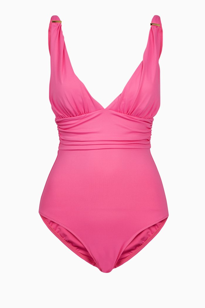

Panarea One-piece Swimsuit, Pink