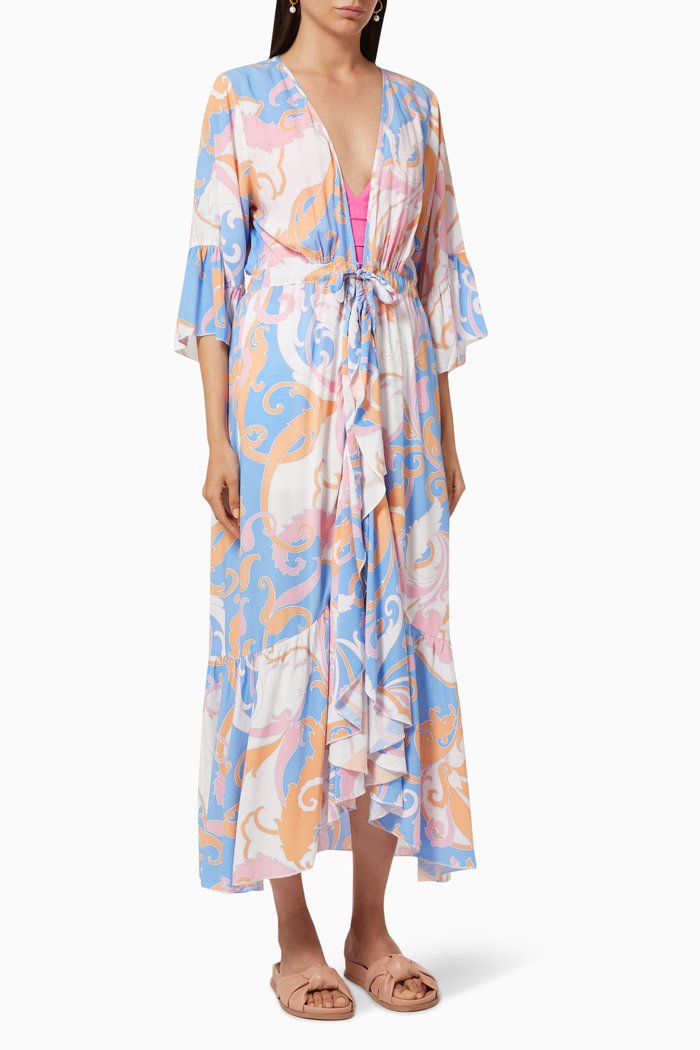 

Melissa Baroque Kaftan, Multicolour