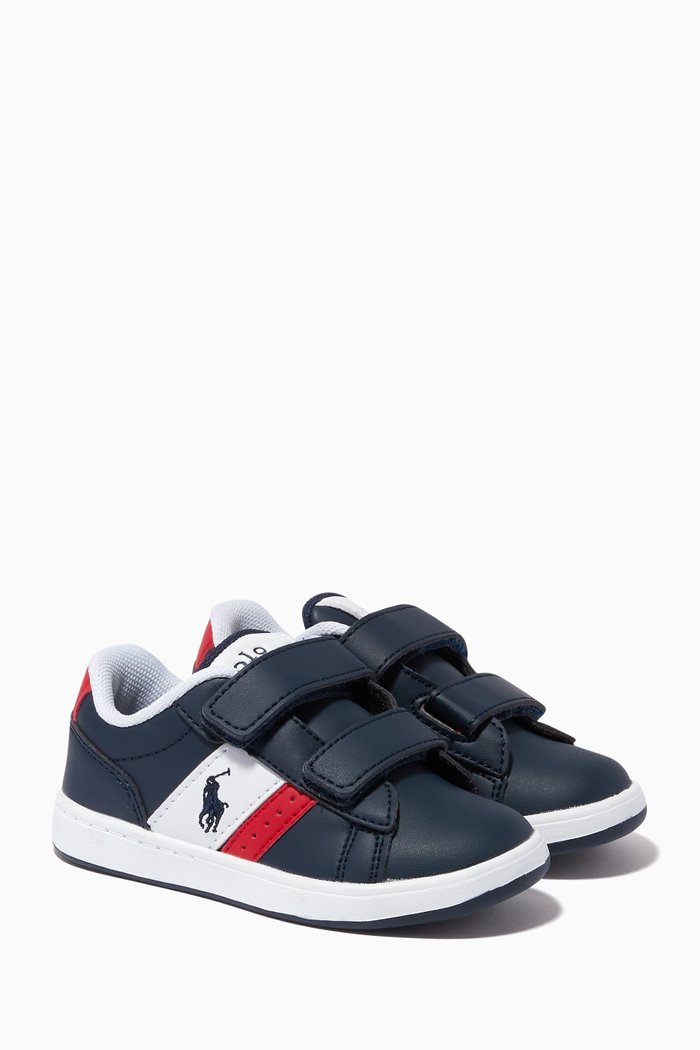 

Oakview EZ Sneakers in Leather, Blue