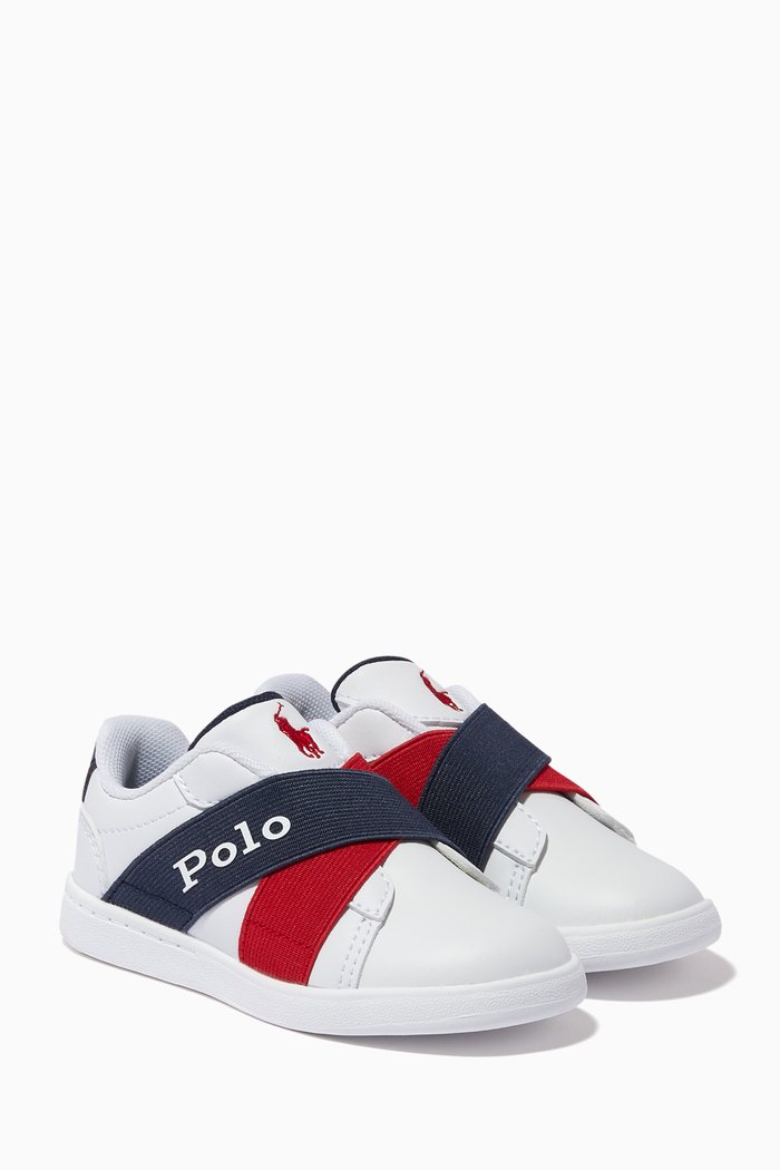 

Oakview Slip-on Sneakers in Leather, White