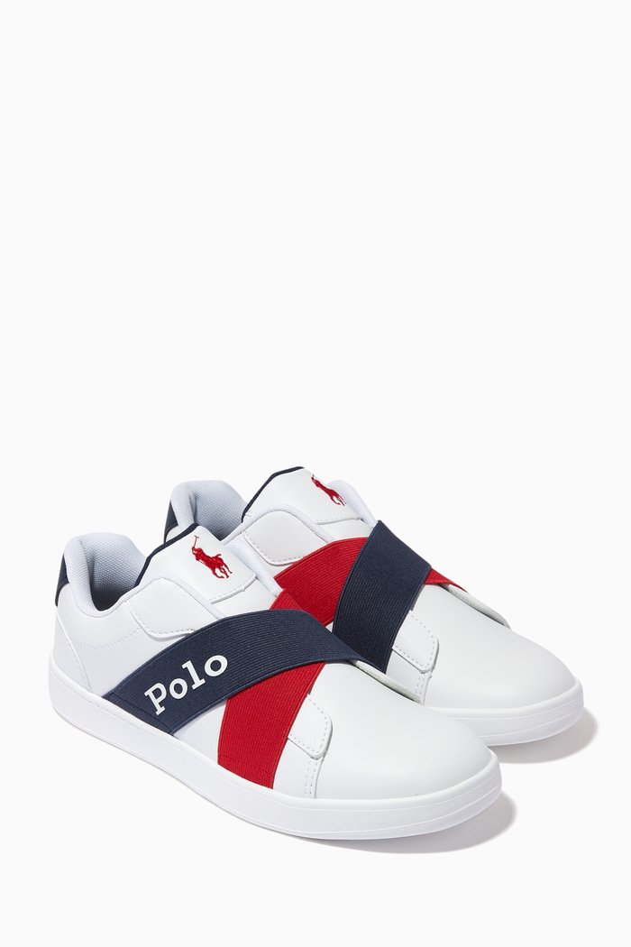 

Oakview Slip-on Sneakers in Leather, White