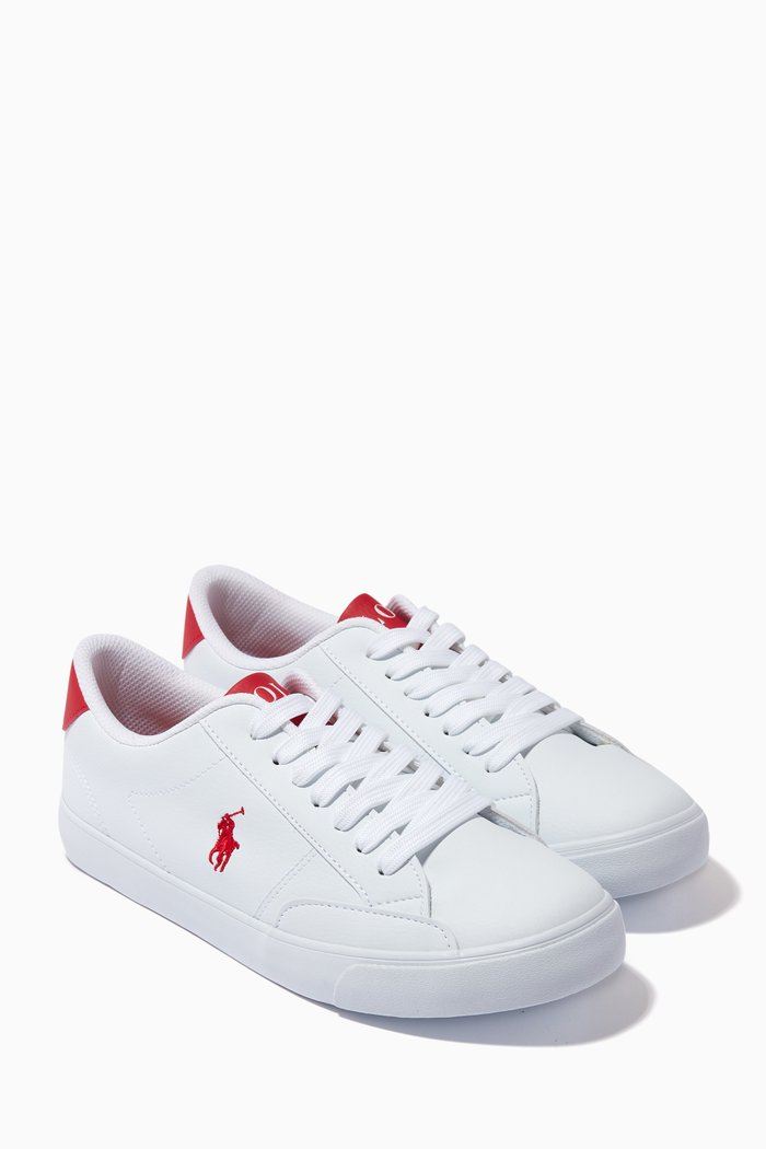 

Theron IV Sneakers in Leather, White