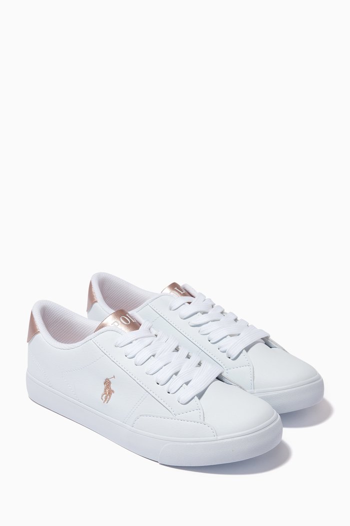 

Theron IV Sneakers in Leather, White