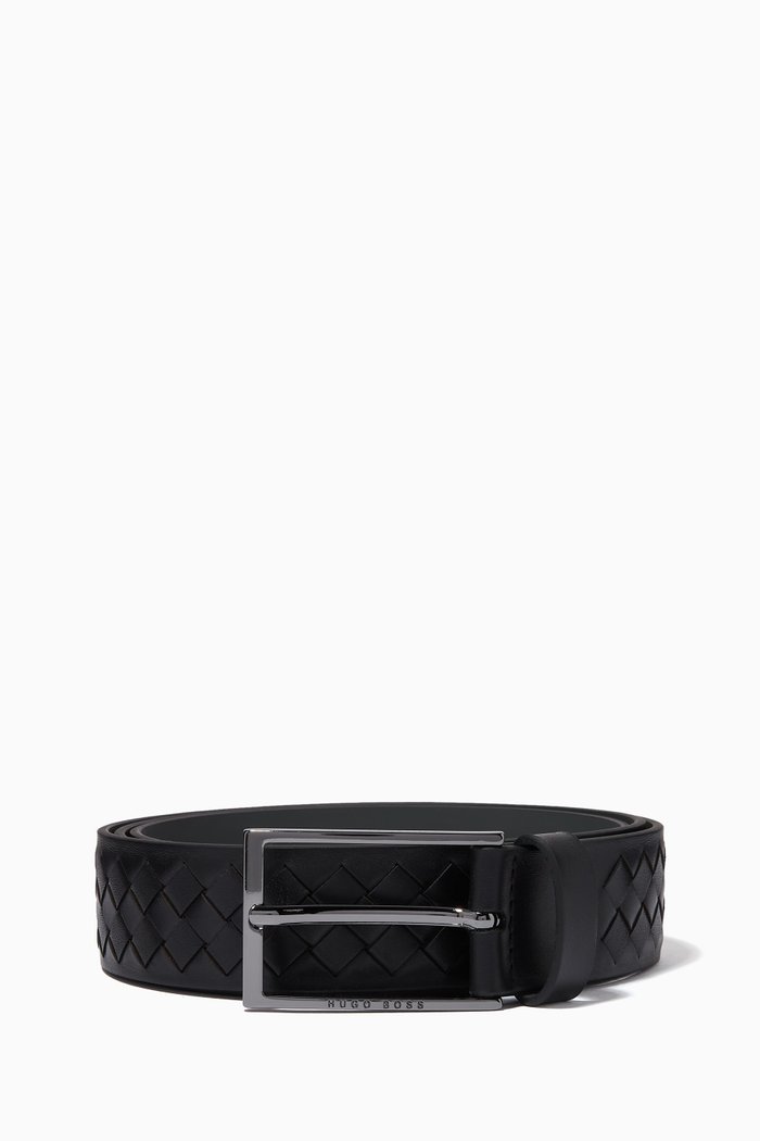 

Carmello Belt in Leather, Black