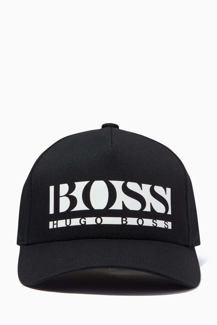 

Boss Cap in Cotton, Black