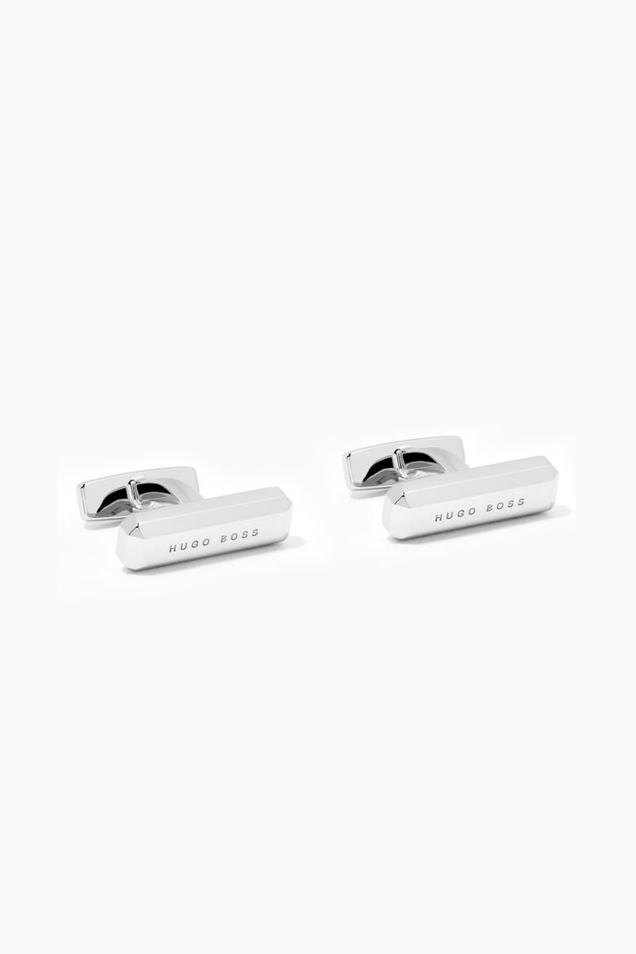 

Grent Baton Cufflinks, Silver