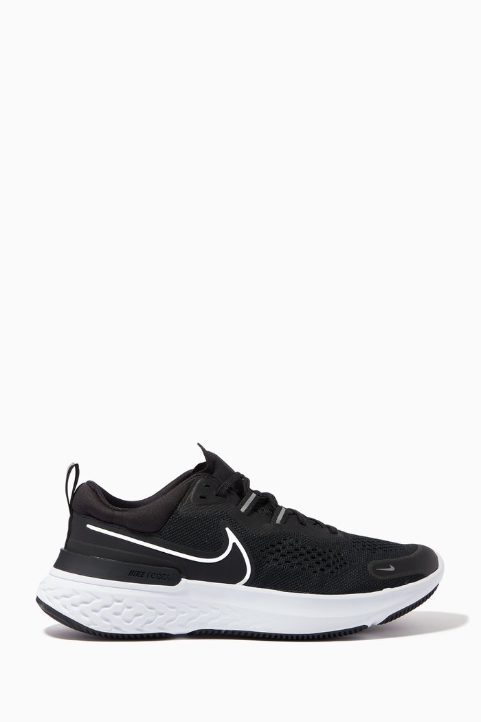 

React Miler 2 Running Shoes, Black