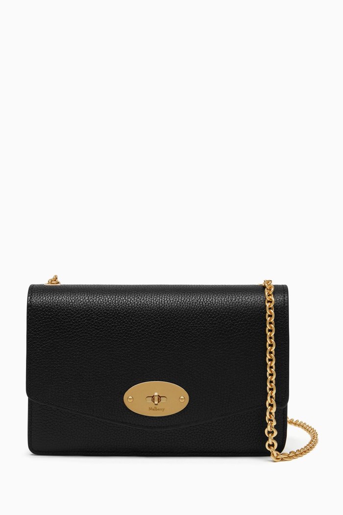 

Small Darley Bag in Small Classic Grain Leather, Black