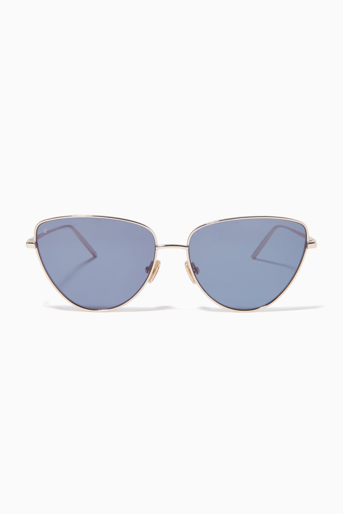 

Heartbreaker Sunglasses in Titanium, Blue