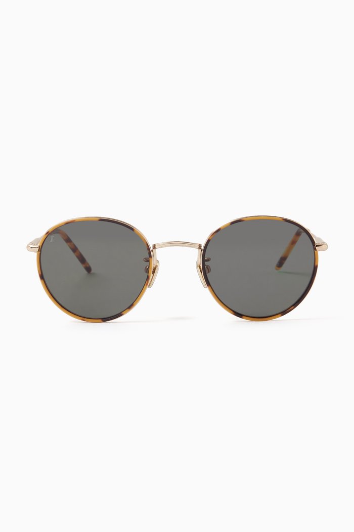 

Astoria L Sunglasses in Acetate & Metal, Green