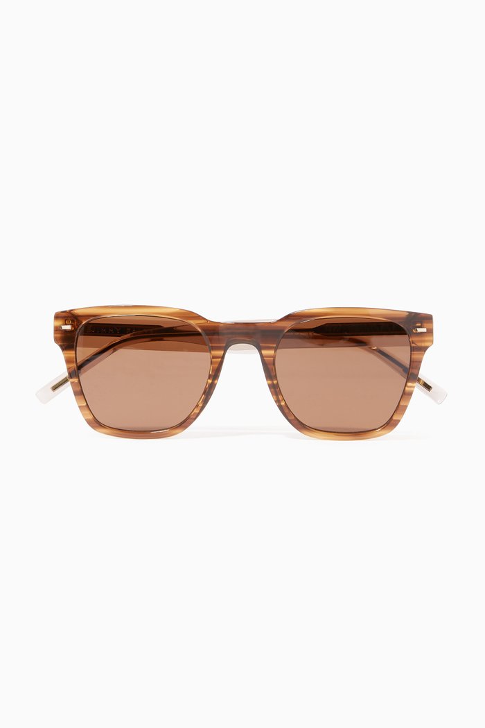 

The E-010 Sunglasses in Acetate, Brown