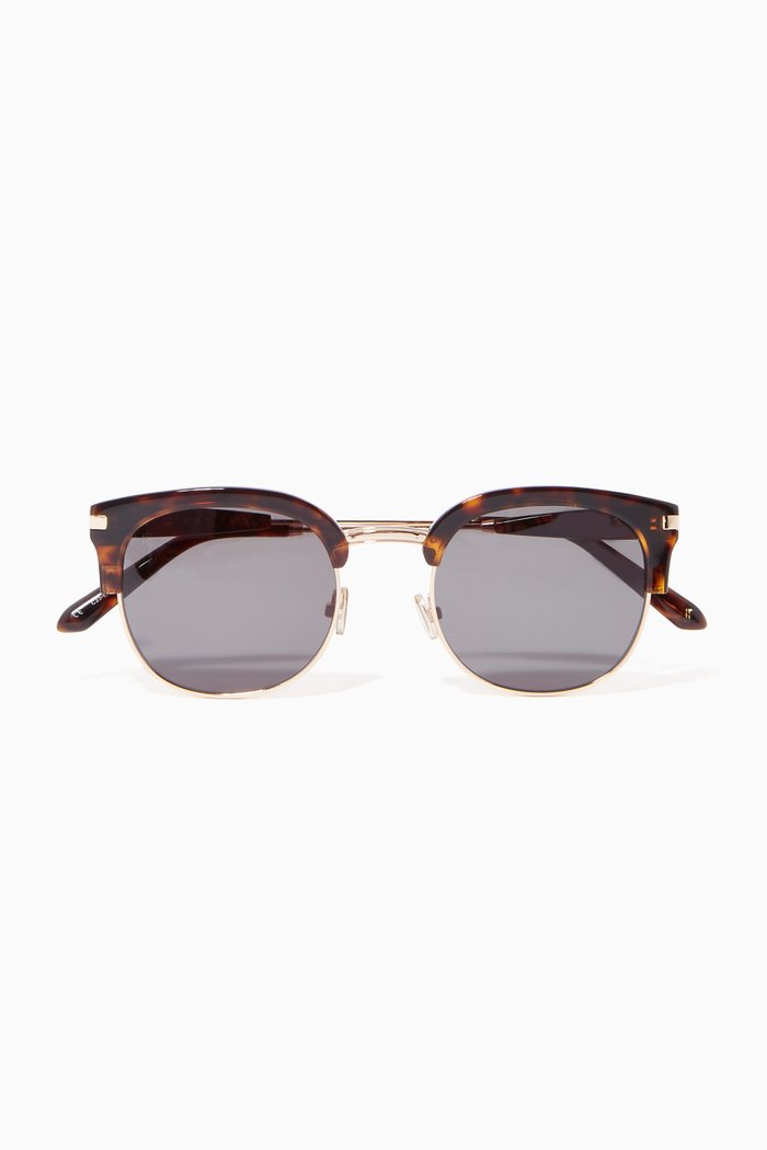 

The Bellaire Sunglasses in Stainless Steel & Acetate, Green