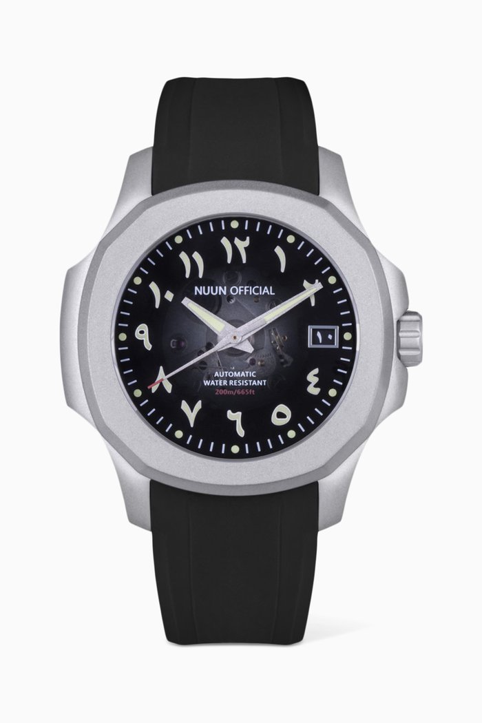 

N200 Automatic Watch, 40.5mm, Silver