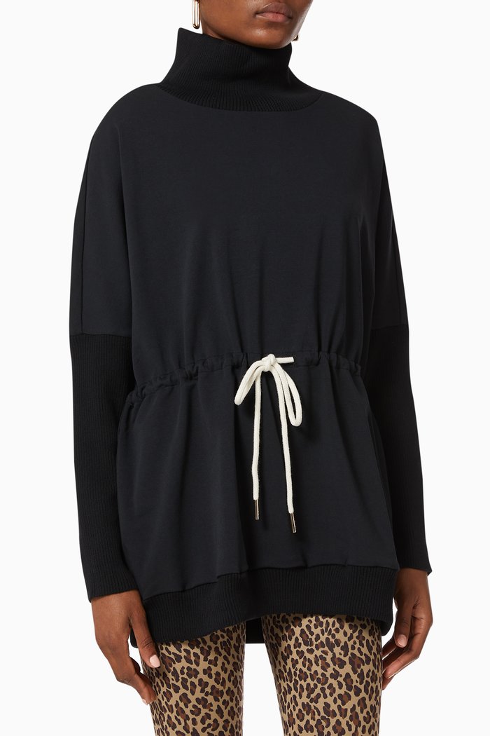 

Adeline Sweater in Jersey, Black