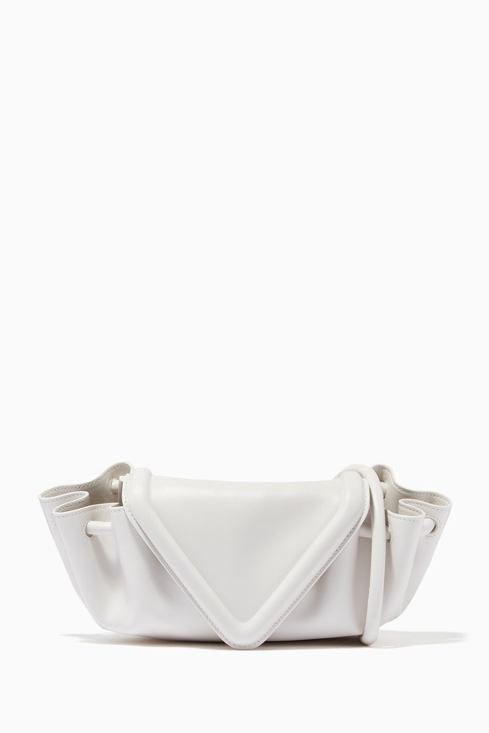 

Beak Small Bag in Nappa, White