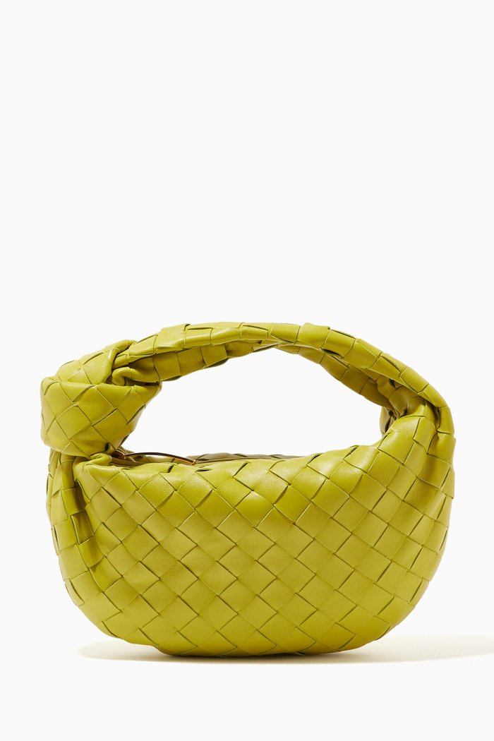

The Mini Jodie Bag in Intrecciato Nappa, Green