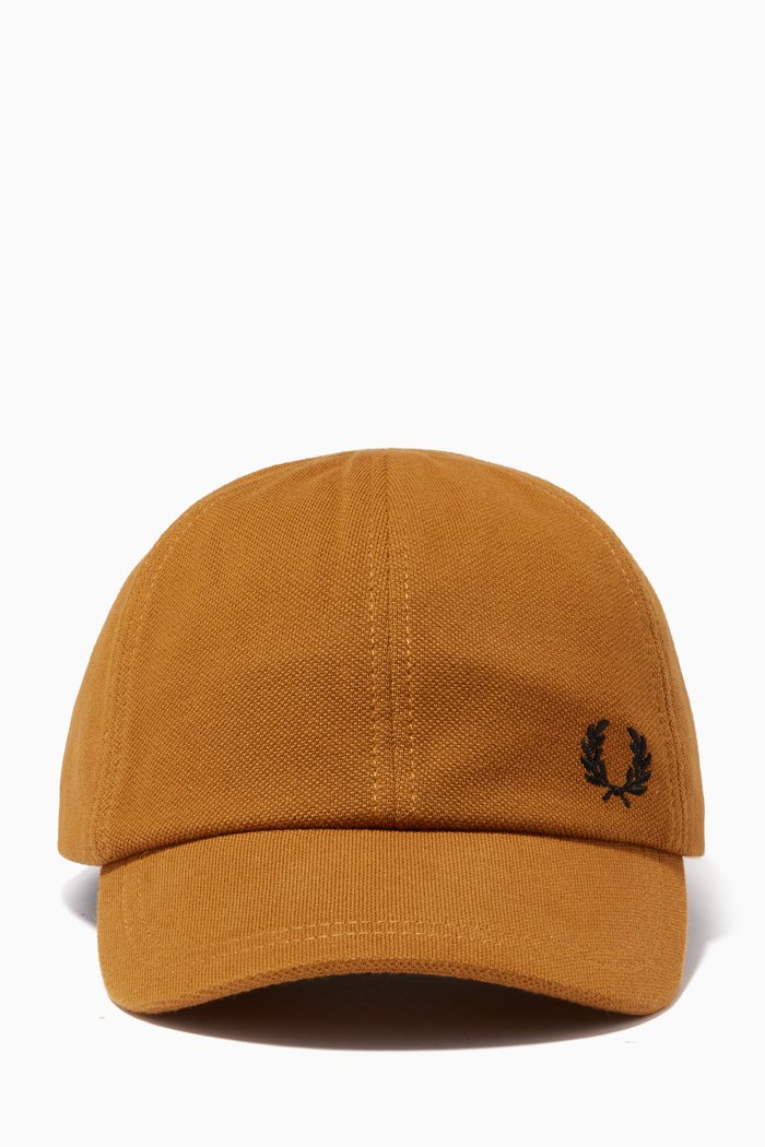 

Classic Cap in Cotton Piqué, Brown