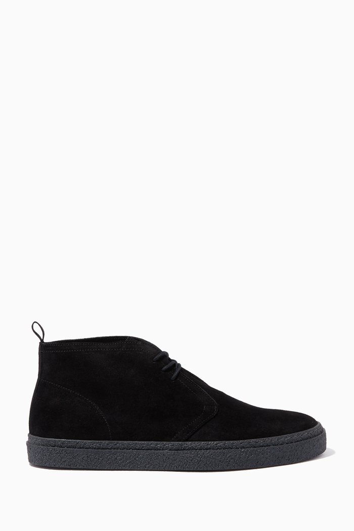 

Hawley Boots in Suede, Black