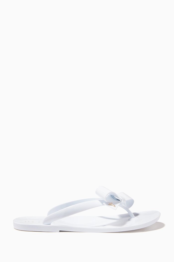 

Bejouw Flip-flops in PVC, White