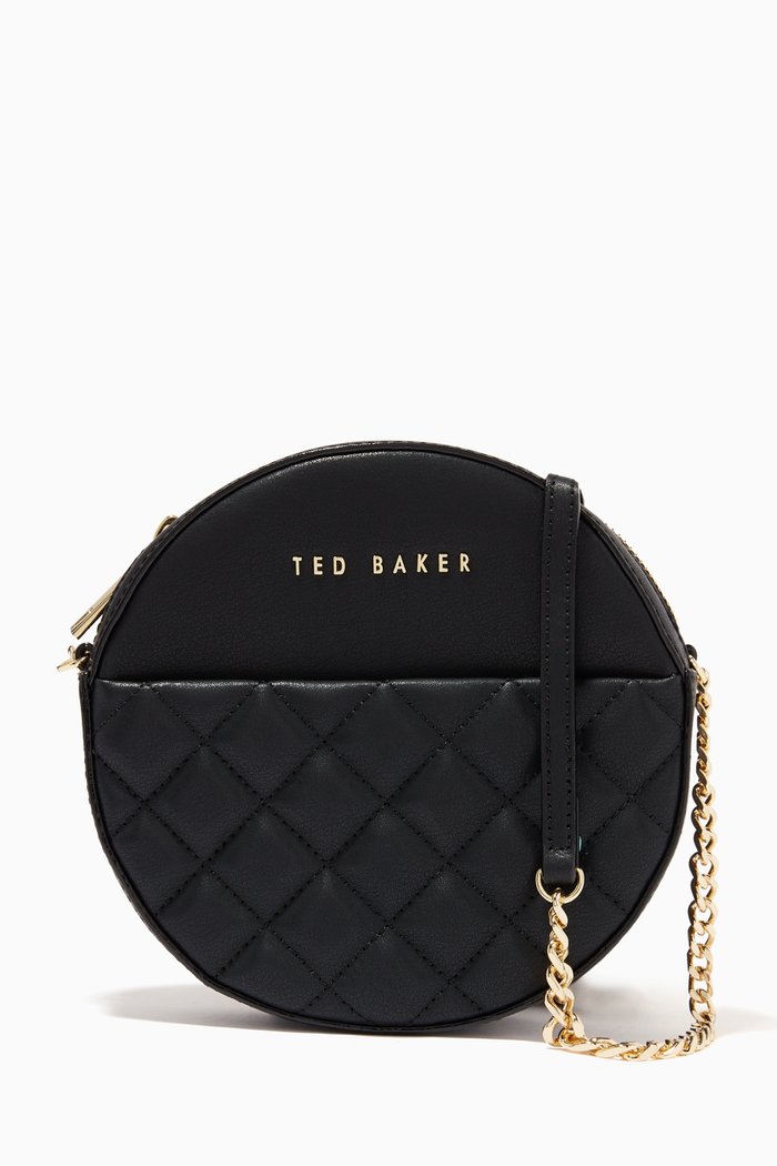 

Cirrcus Crossbody Bag in Quilted Leather, Black