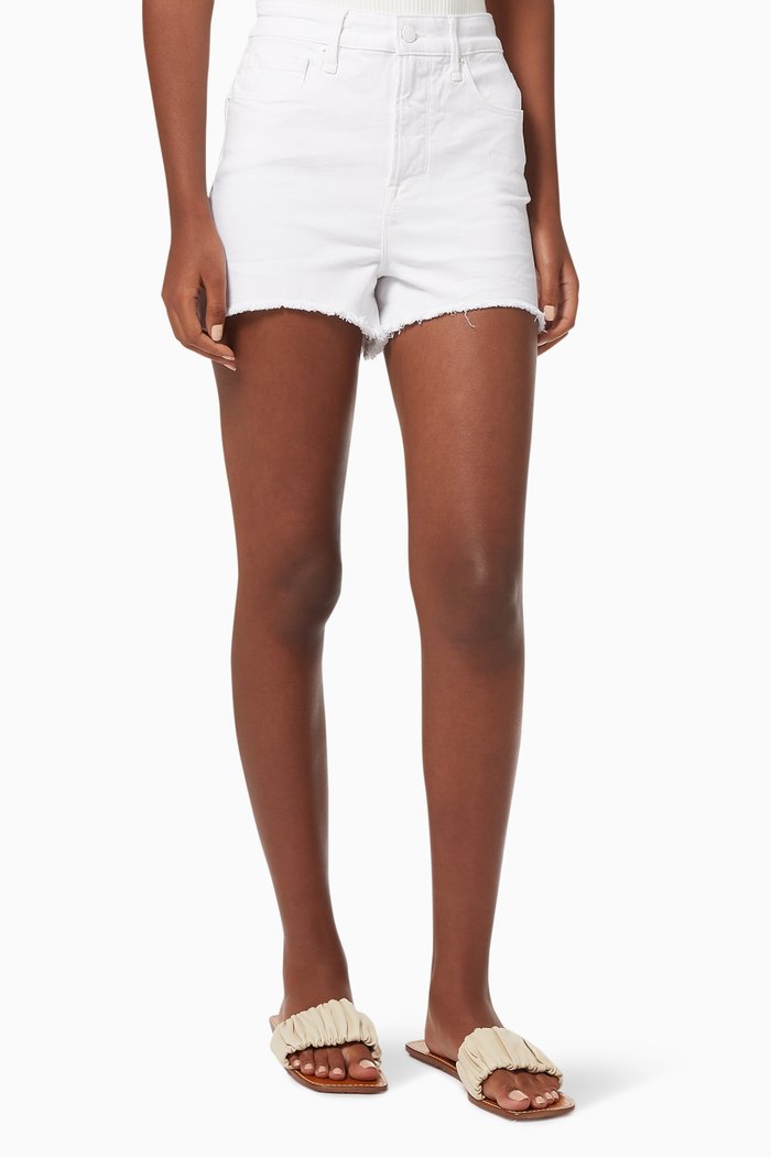 

Bombshell Shorts in Cotton, White