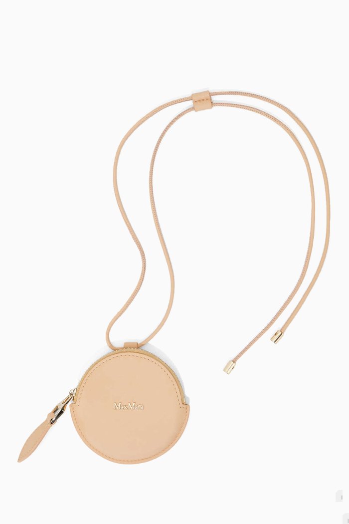Destino Coin Purse in Leather, Pink