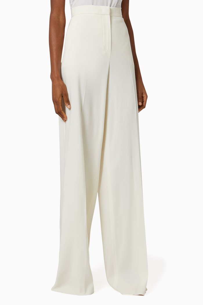 

Macario Trousers in Wool, White