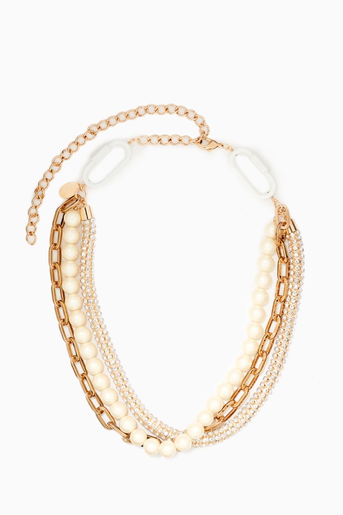 

Stiria Multi-strand Necklace, Neutral