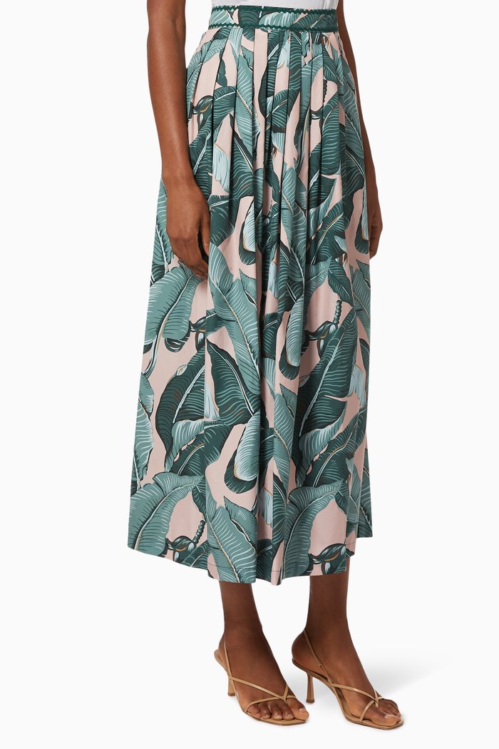 

Eguale Skirt in Cotton Poplin, Multicolour