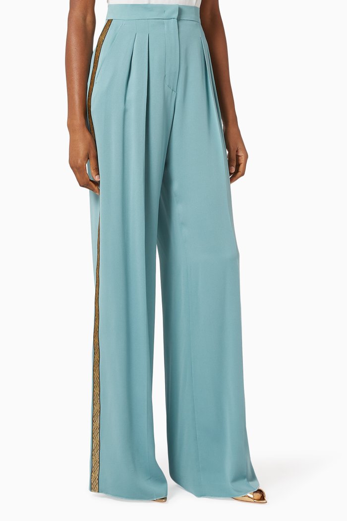

Extra Pants in Silk, Green