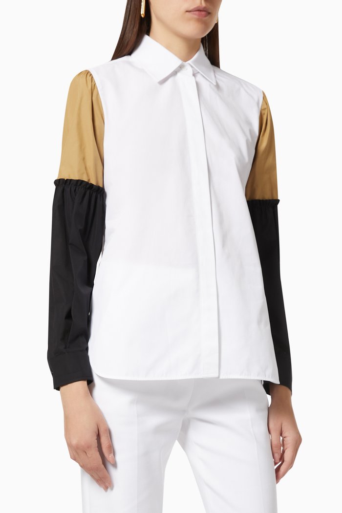 

Badia Colourblock Shirt, White