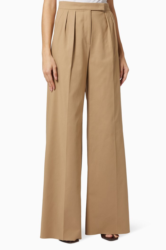 

Malizia Trousers in Cotton, Brown