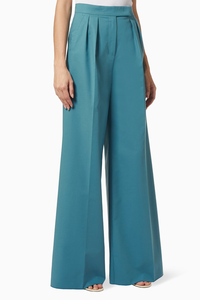 

Sabbia Trousers in Water Resistant Cotton, Blue
