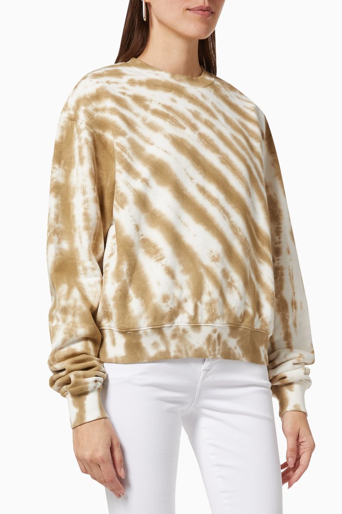 

Boyfriend Cotton Sweatshirt, White