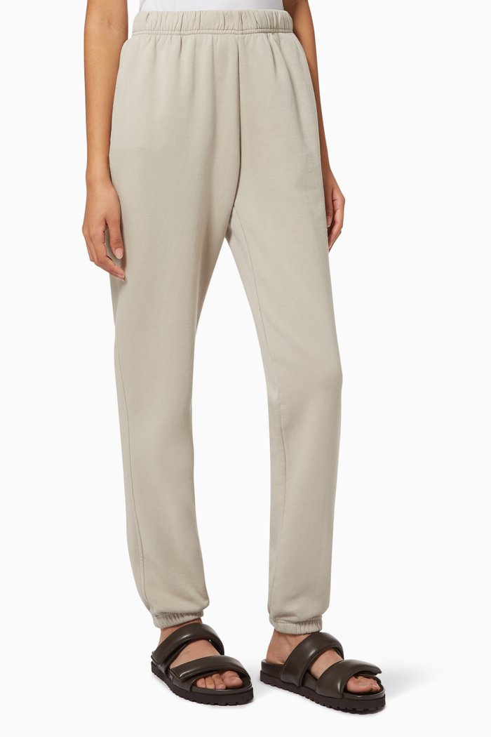 

Boyfriend Sweatpants in Cotton, Neutral