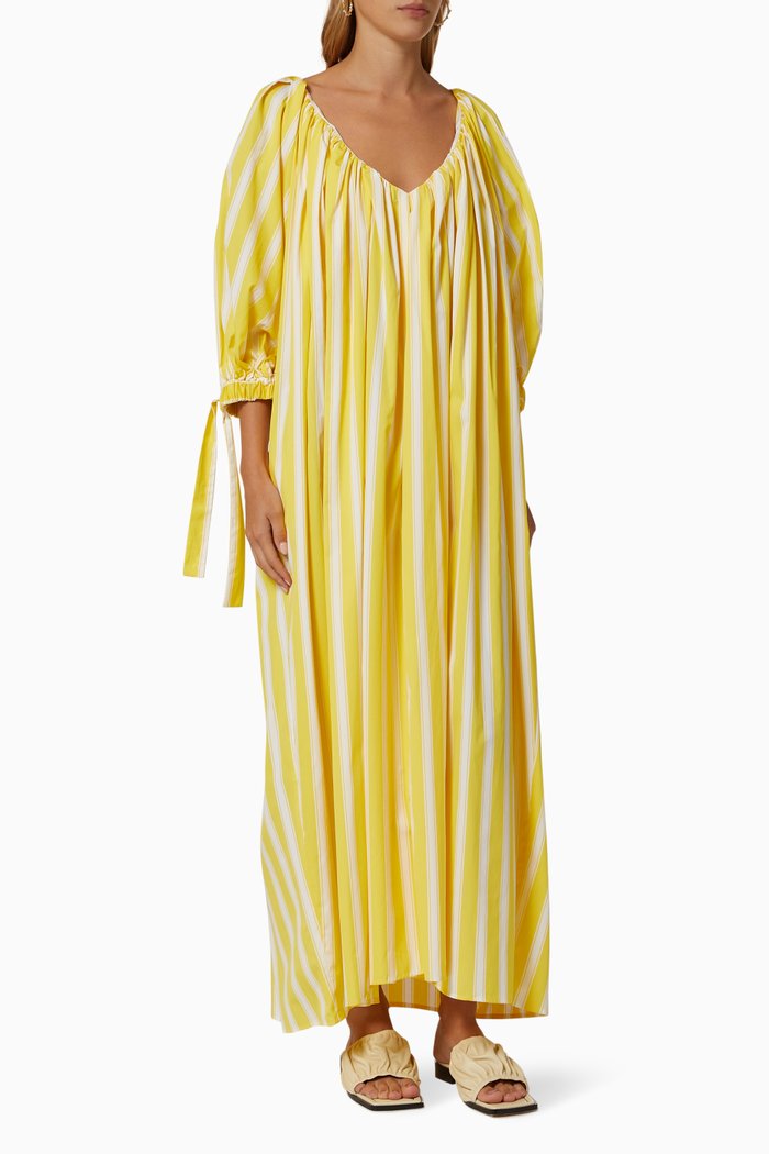

Abito Pleated Dress, Yellow