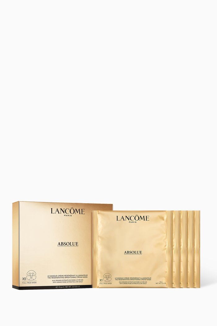 

Absolue Regenerating Brightening Cream Mask, Set of 5, Multicolour