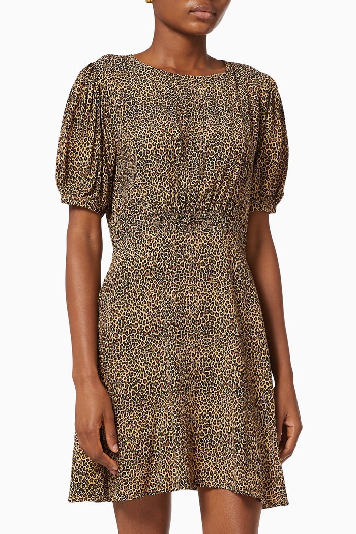 

Sidonie Mini Dress in Rayon Crêpe, Multicolour