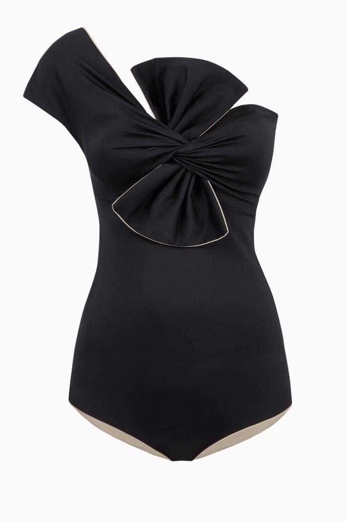 

Jovita Reversible One Piece Swimsuit, Black