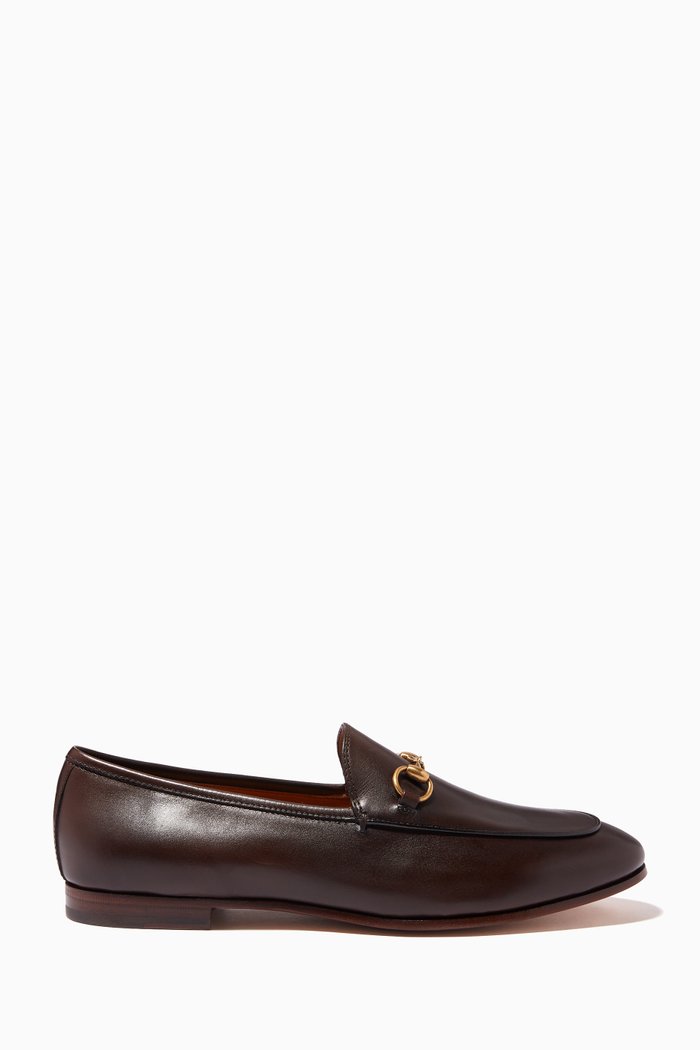 

Jordaan Moccasins in Leather, Brown